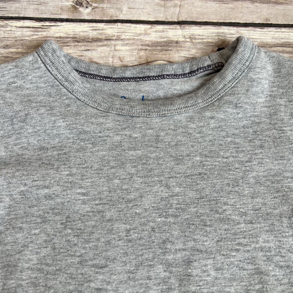 Mini Boden Gray Cotton Long Sleeve Tee 3-4Y - Picture 6 of 7